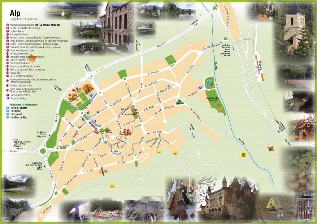 Mapa carrers ALP_DORS