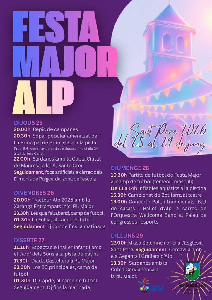 festa major alp 2026