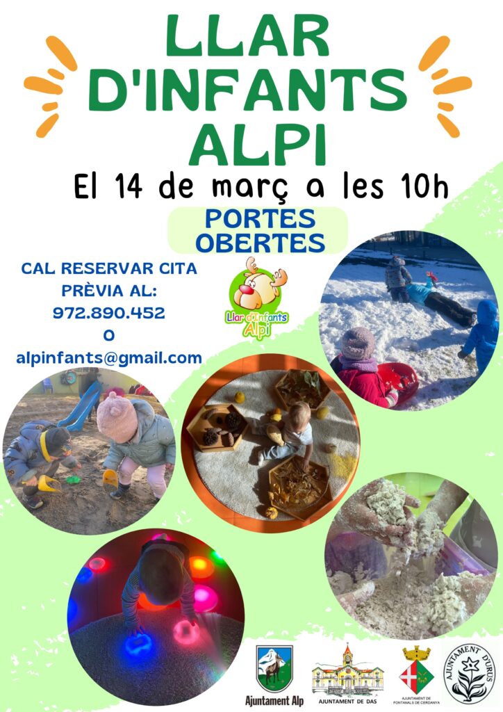 Portes Obertes a la Llar d'Infants Alpi